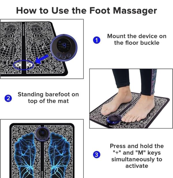 EMS Foot Massager With USB Charging - Image 4