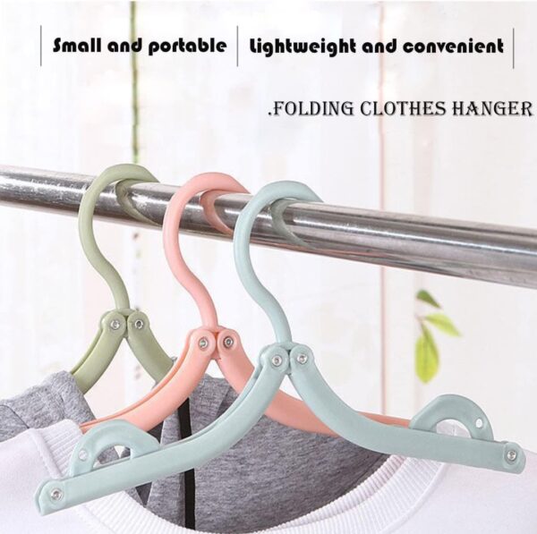 06 Pc Portable Folding Clothes Hanger... - Image 2