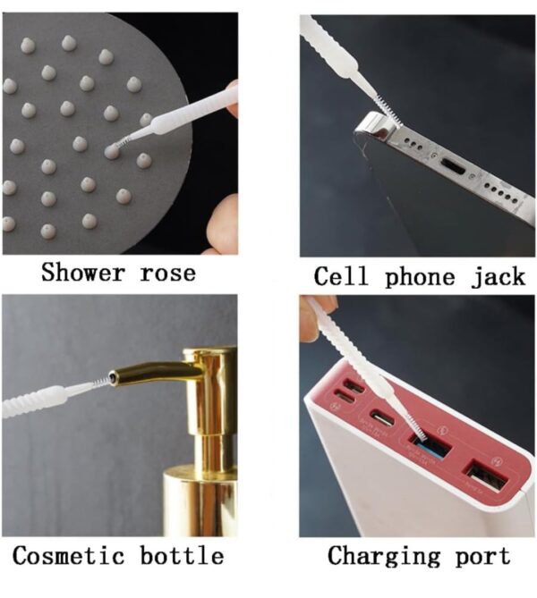 10Pc Shower Nozzle Cleaning Brush - Image 4