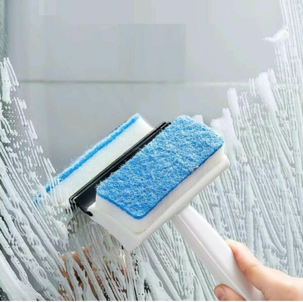 2 IN 1 Glass Wiper Cleaning Brush