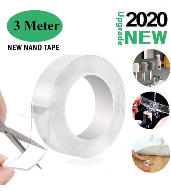 3 Metre Double Sided Adhesive Silicon Grip Gel Tape - Image 4