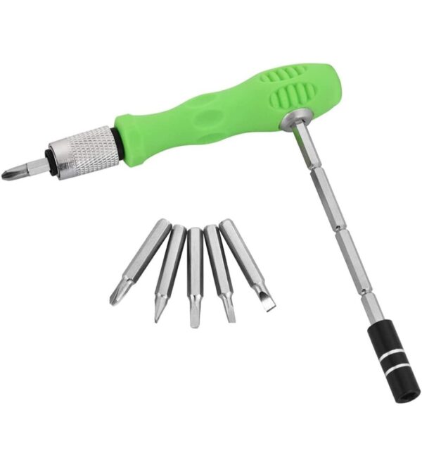 32 IN 1 Mini Screwdriver Bits Set With Magnetic Flexible Extension Rod - Image 4