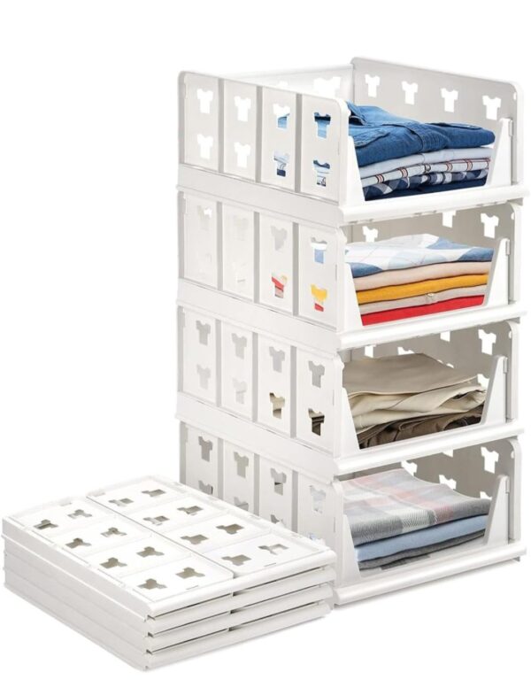 4 Layer Stackable Multifunction Storage