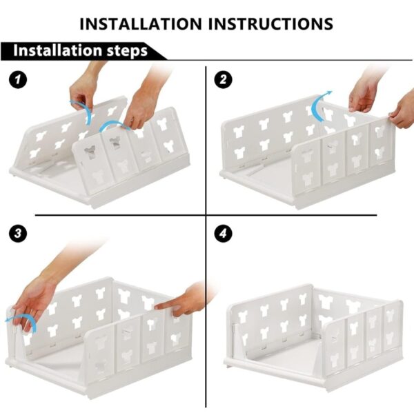 4 Layer Stackable Multifunction Storage - Image 2