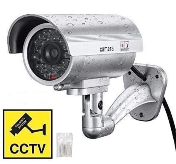 Wireless Security CCTV False Outdoor Fake Dummy Piece IR Camera - Image 3