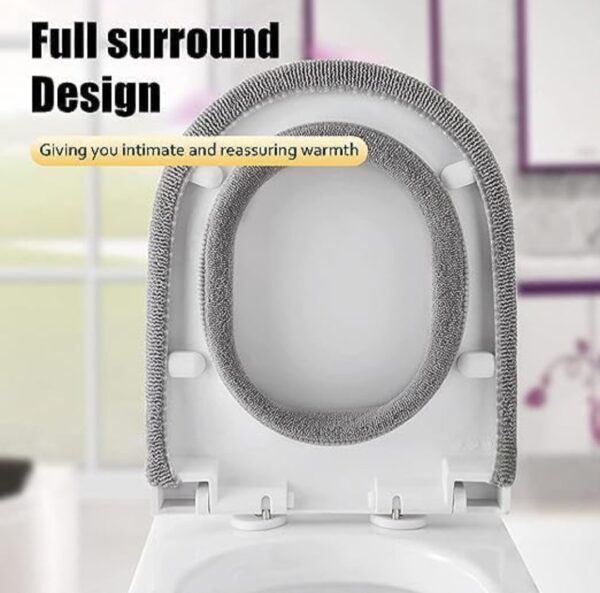 Winter Comfortable Soft Toilet Seat Mat Cover Pad Cushion Plus - Image 2