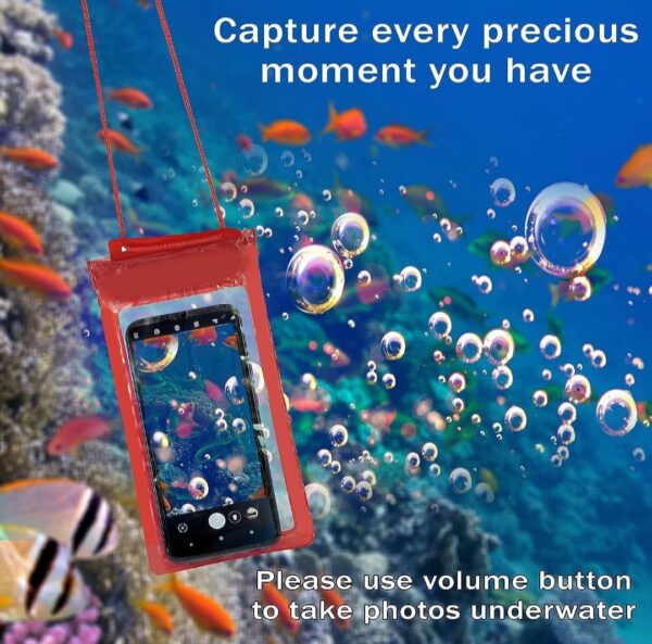 Waterproof Mobile Pouch (6.2 INCH , RANDOM COLOUR)(SET OF 02) - Image 6