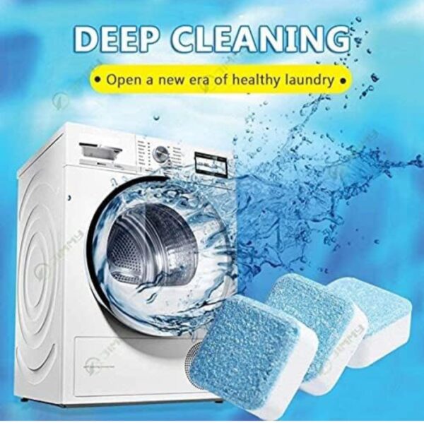 Washing Machine Stain Tank Cleaner Deep Cleaning Detergent Tablet ( 10 PC ) - Image 3