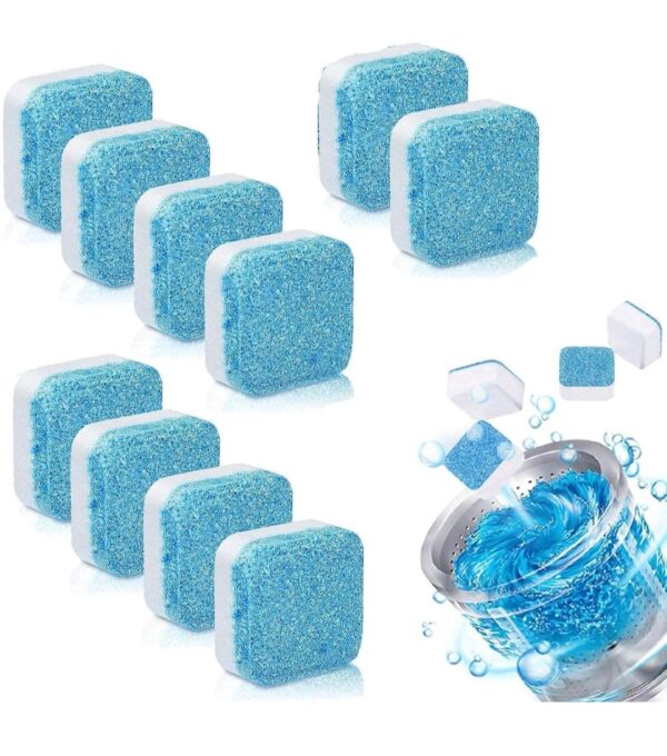 Washing Machine Stain Tank Cleaner Deep Cleaning Detergent Tablet ( 10 PC )