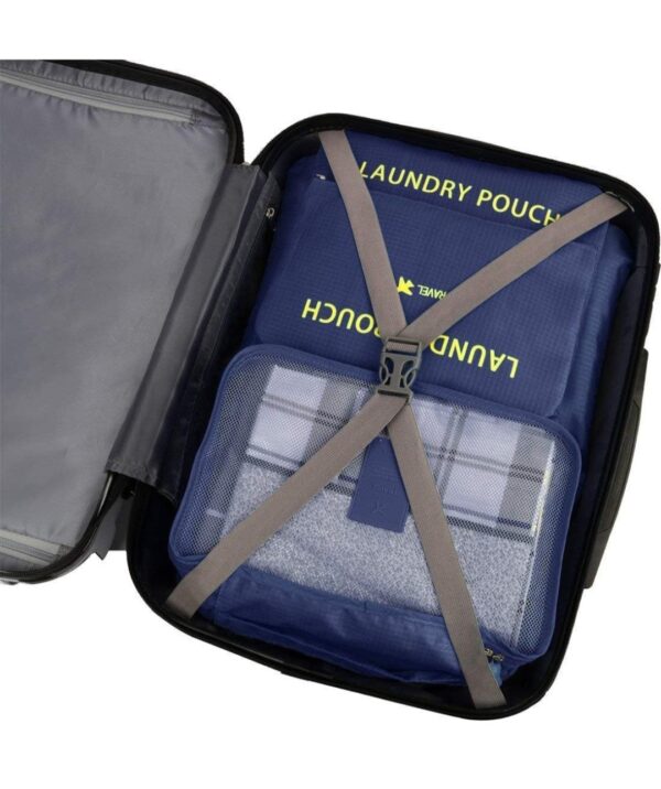 Cloth Organiser Pouch Laundry Zipper Bags (6 PCS) - Image 2