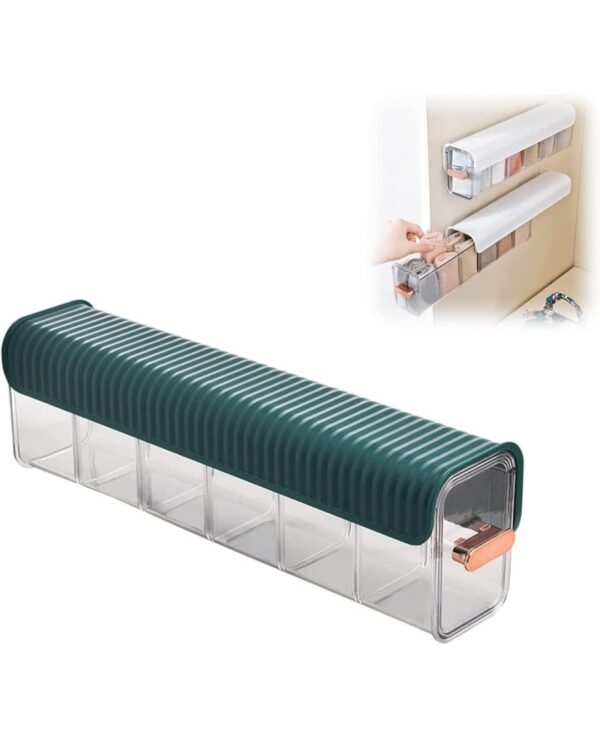 Wall Mount 6 Grid Cell Drawer Organiser - Image 2