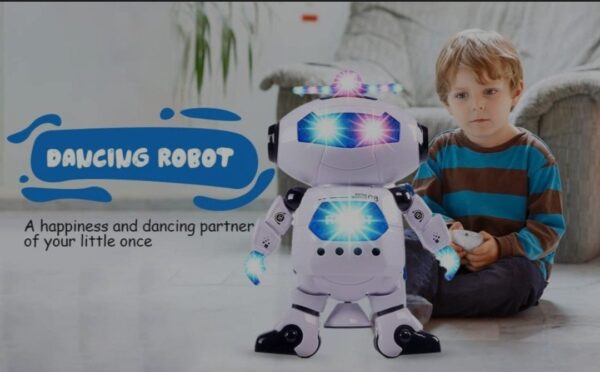 Best Musical and Naugty Dancing Robot - 3D Lights and Very Attractive Musical Robot for Kids - Image 3