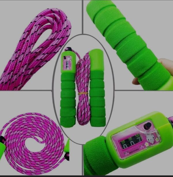 Electronic Counting Skipping Rope (9 feet) - Image 5