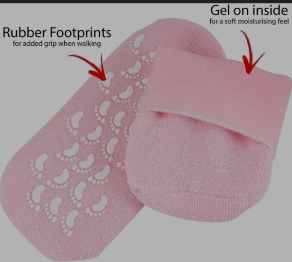 Gel Socks Soft Moisturizing Gel Socks, Gel Spa Socks - Image 7