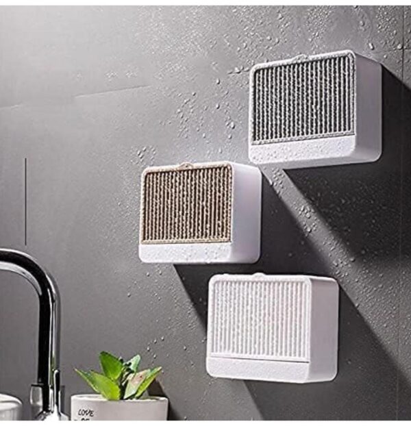 Wall Mounted Double Bar Bathroom Soap Box... - Image 5