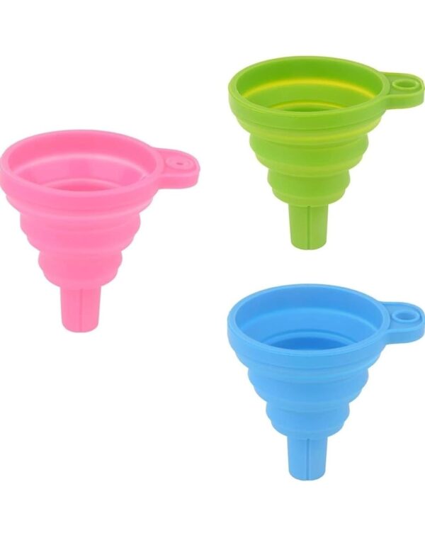 Silicone Funnel for Kitchen Use Oil Pouring(Pack of 02)....