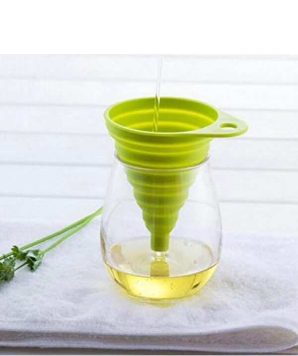 Silicone Funnel for Kitchen Use Oil Pouring(Pack of 02).... - Image 7