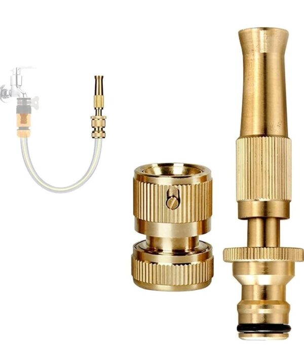 Brass Water Spray Gun Nozzle Heavy Duty...