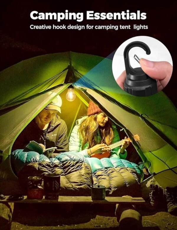 Rechargeable Camping Hanging Bulb with 3 Modes. - Image 9