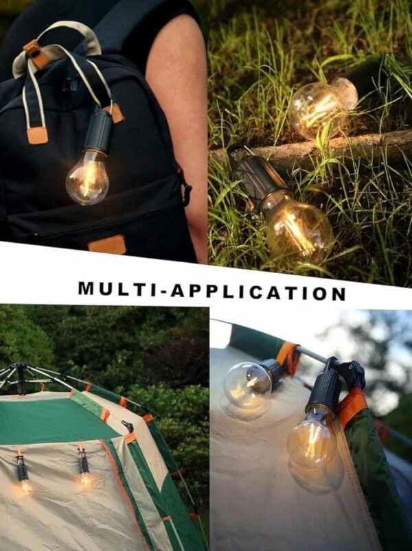 Rechargeable Camping Hanging Bulb with 3 Modes. - Image 5