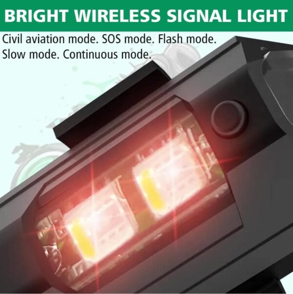 Safety Signal Aircraft Universal Blinking Strobe 2 LED 7 Colors... - Image 8