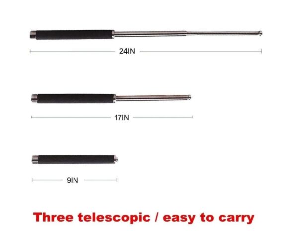 Telescopic Expandable Metal Stainless Steel Foldable Tools with Nylon Cover... - Image 4