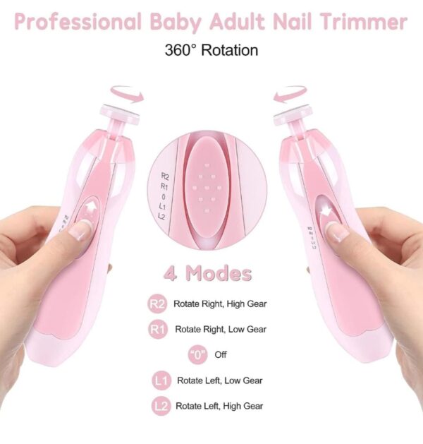 Electric Nail Trimmer for Baby... - Image 4