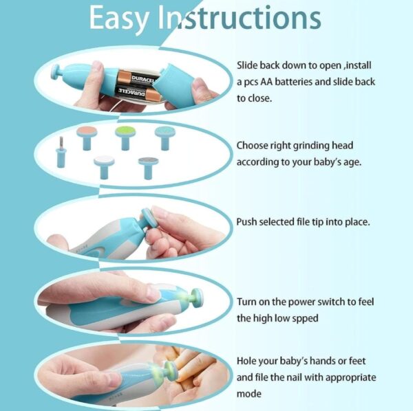 Electric Nail Trimmer for Baby... - Image 2