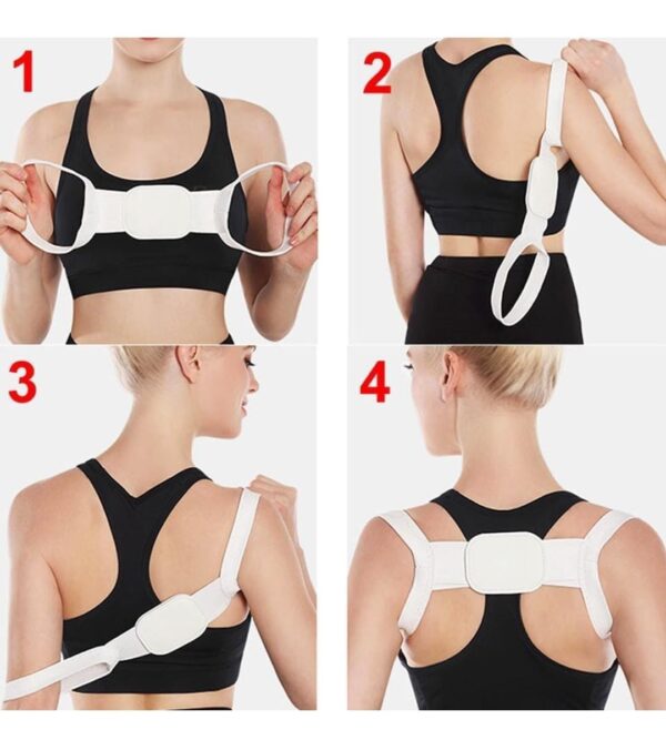 Shoulder and Back Posture Corrector Belt, Reduce Upper and Lower Back Pain... - Image 5