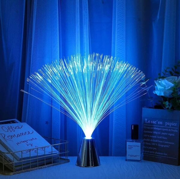 Beautiful Romantic LED Fiber Optic Nightlight Lamp... - Image 4