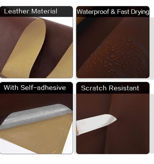 Leather Tape Self-Adhesive Leather Repair Patch... - Image 3