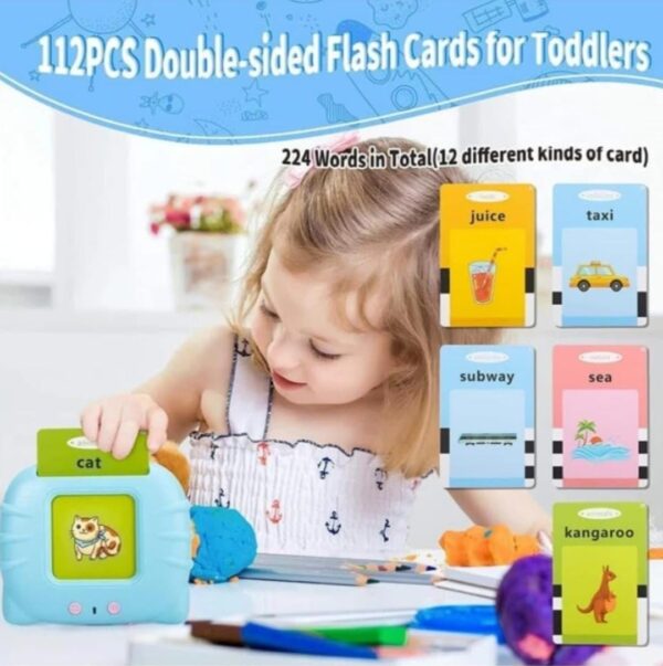 Flash Cards for Kids Talking English Words Flash Cards... - Image 6