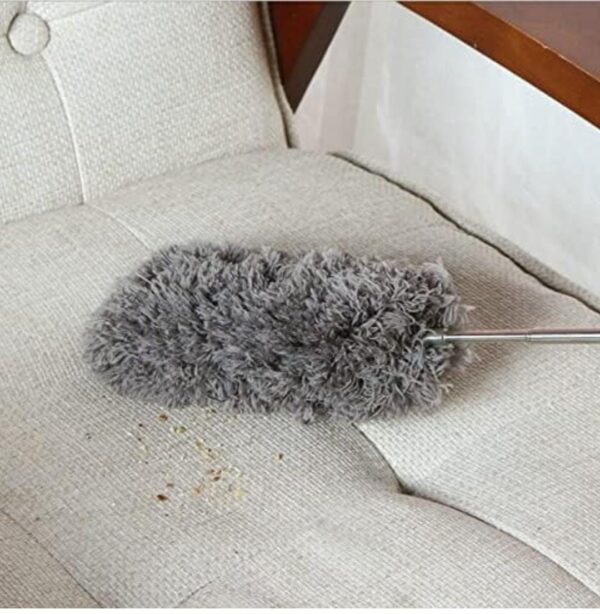 Bendable Microfiber Feather Duster Fan Cleaning Mop with Extendable Long Rod... - Image 7