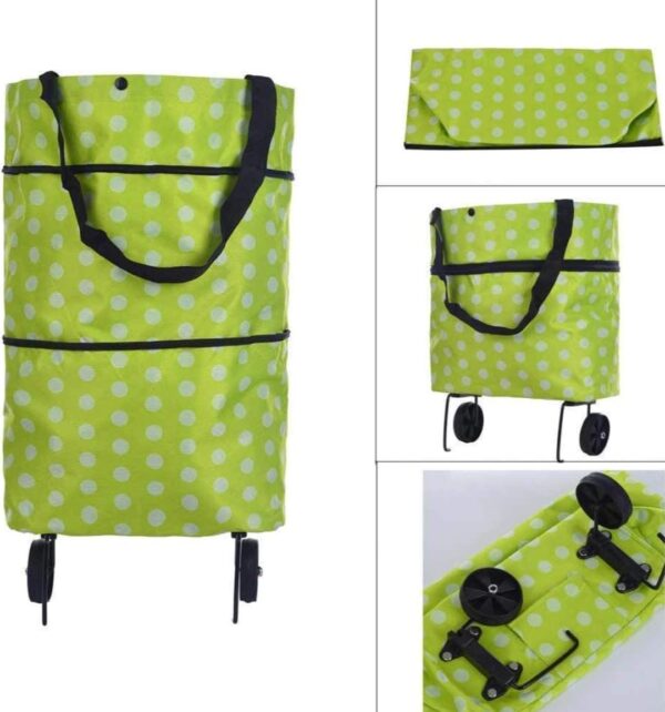 Foldable Shopping Trolley Bag with Wheels... - Image 5