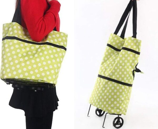 Foldable Shopping Trolley Bag with Wheels... - Image 6