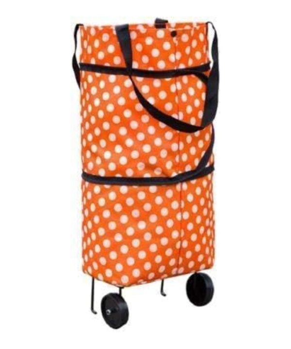 Foldable Shopping Trolley Bag with Wheels... - Image 2