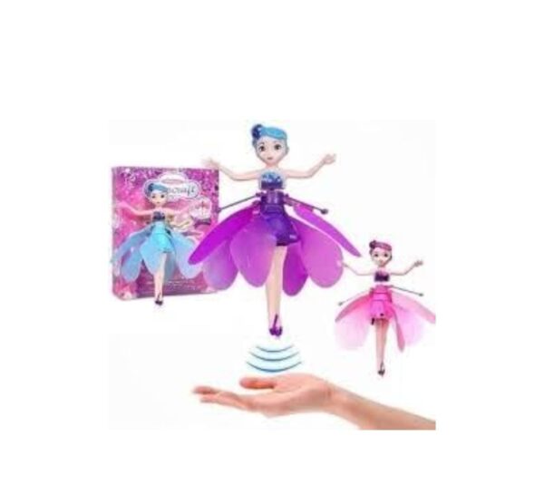 Flying Barbie Fairy Doll Dancing Fairy Motion Sensor Magic Flying Fairy Baby Girl Kid Barbie Doll... - Image 3