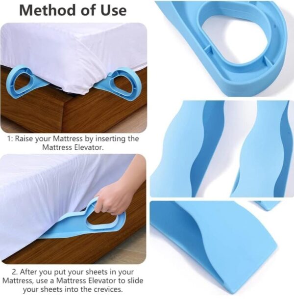 Plastic Mattress Lifter Tool 2 In 1 Bedsheet Tucker Tool... - Image 7