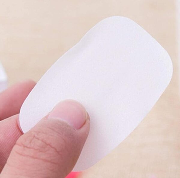 Paper Soap Strips Box Mini Portable Travel Soap Paper Sheets(Pack of 03)... - Image 6