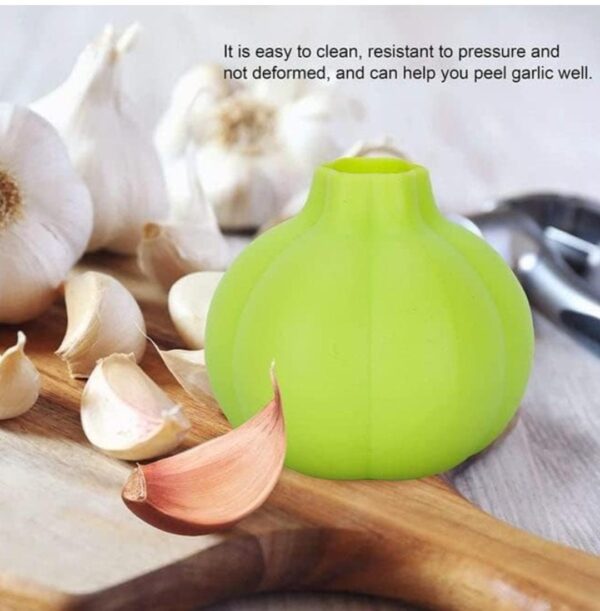 Silicone Ginger Garlic Manual Peeling Peeler... - Image 4