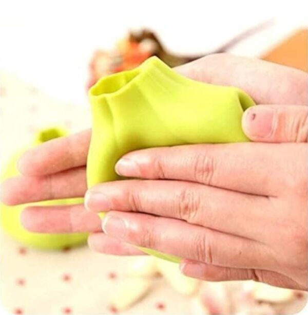 Silicone Ginger Garlic Manual Peeling Peeler... - Image 2