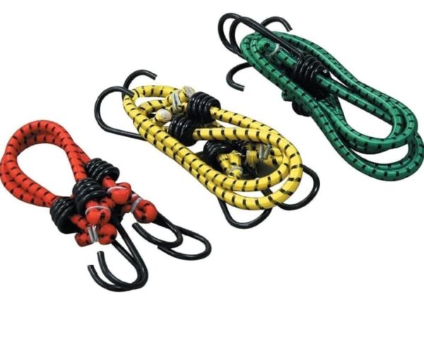 Nylon Elastic Tying Rope with Hooks Elastic Material... - Image 2