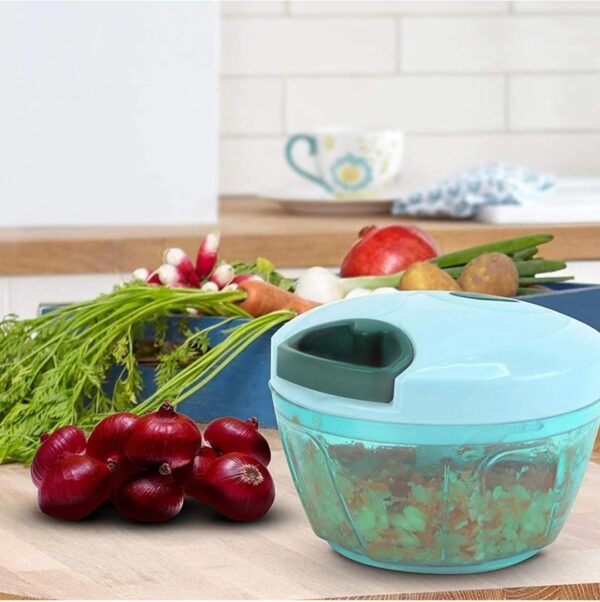 Manual Food Chopper, Compact & Powerful Hand Held Vegetable Chopper... - Image 2