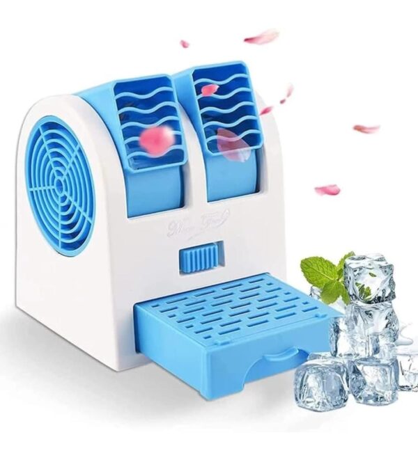 Mini Cooler, Air Mini Water Air Cooler Cooling Fan Duel Blower...