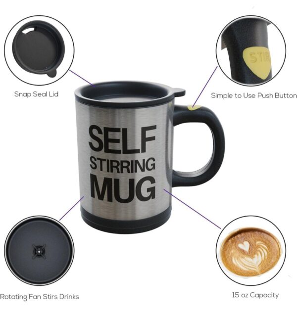 Self Stirring Mug - Image 4