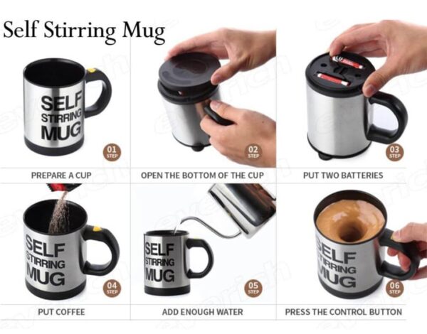 Self Stirring Mug - Image 2