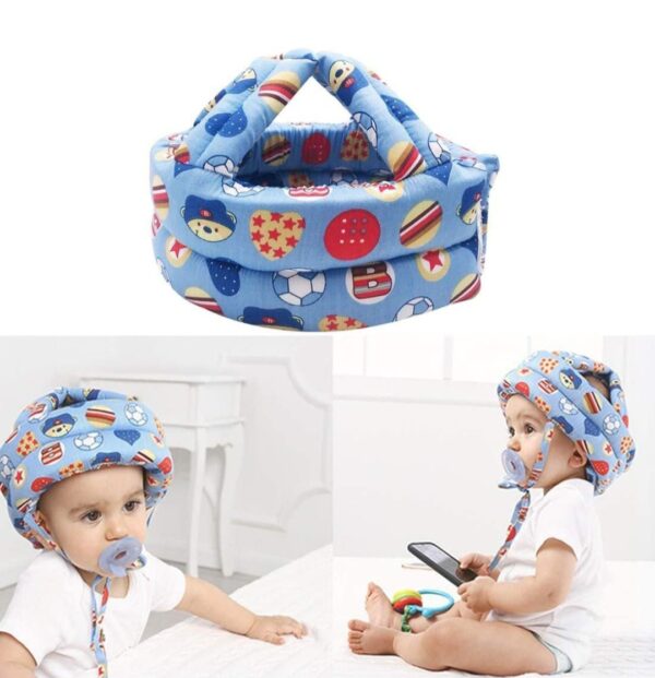 Baby Head Protector for Safety of Kids 6M to 3 Years- Baby Safety Helmet with Proper Air Ventilation & Corner Guard Protection.