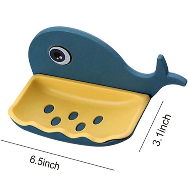 Fish Shape Double Layer Soap Dish(Pack of 02)... - Image 5