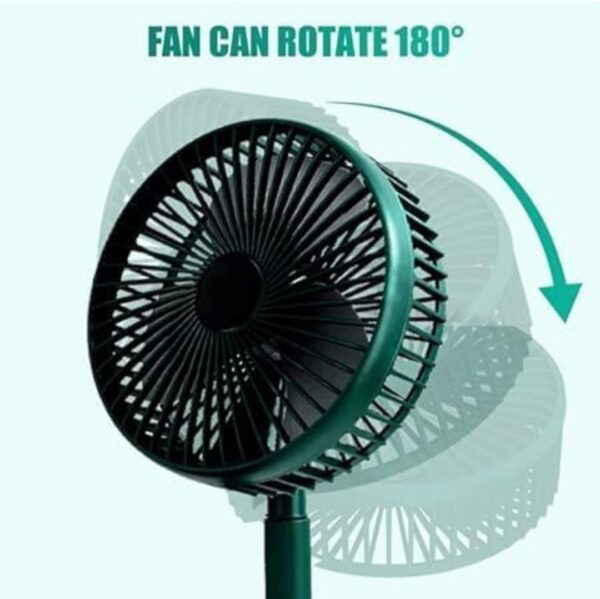 Telescopic Electric Desktop Fan - Image 5