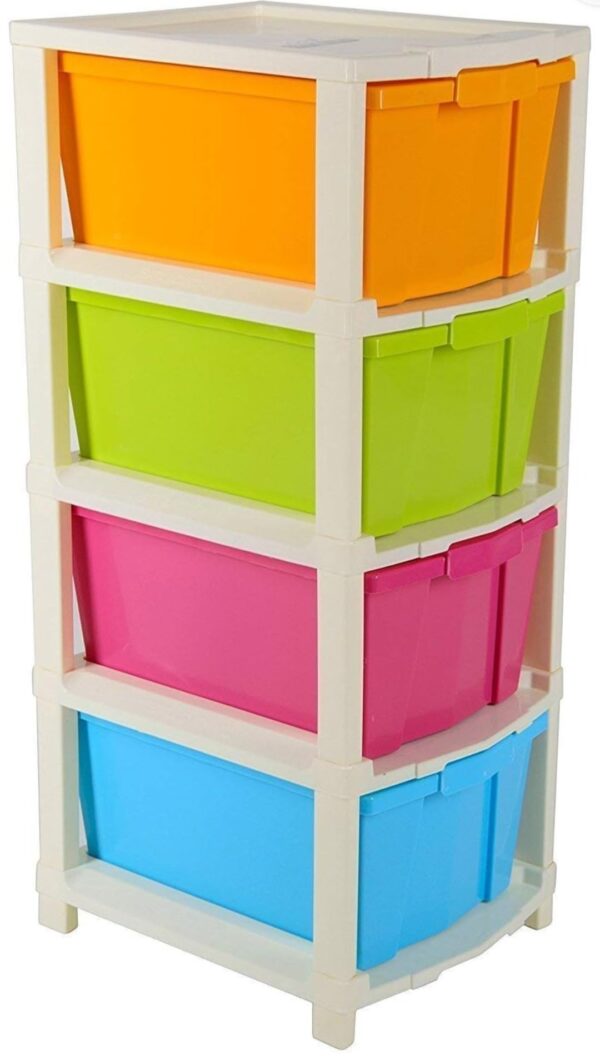 Multipurpose Modular Drawer Organizer Storage Box - 4 Layers - Image 3